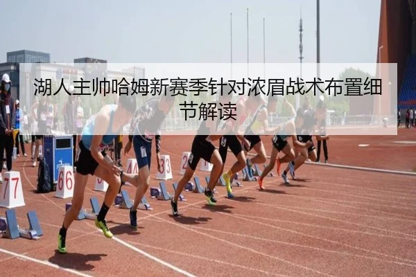 湖人主帅哈姆新赛季针对浓眉战术布置细节解读